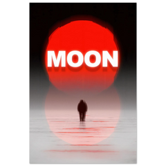 Red Moon - Canvas