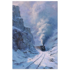 Winter Journey  - Premium Matte Paper Poster