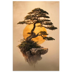 Golden Pine - Premium Matte Paper Poster