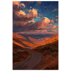 Golden Valley - Premium Matte Paper Poster