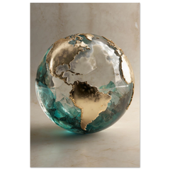The Emerald Earth - Premium Matte Paper Poster