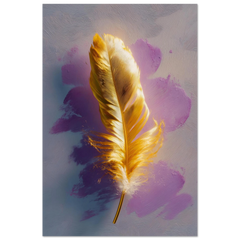 The Golden Quill - Premium Matte Paper Poster