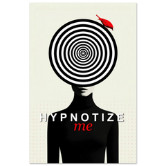 Hypnotize Me - Premium Wooden Framed Poster With Premium Matte Paper