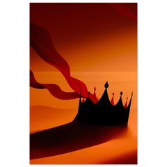 Buried Royalty - Premium Wooden Framed Poster With Premium Matte Paper
