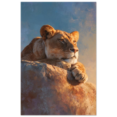 The Lioness - Premium Matte Paper Poster