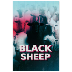 Black Sheep - Aluminum Print