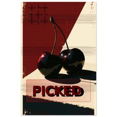 Cherry Picked - Aluminum Print