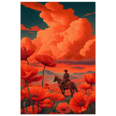 Sunset Rider - Premium Matte Paper Poster