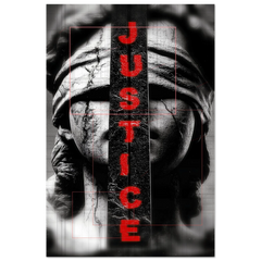 Justice - Premium Wooden Framed Poster With Premium Matte Paper