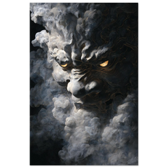 Smoke Demon - Premium Matte Paper Poster