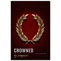 Crowned - Premium Wooden Framed Poster With Premium Matte Paper