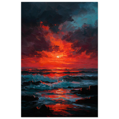 Red Tide - Premium Matte Paper Poster