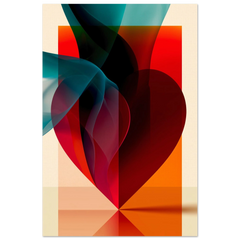 Prism Heart - Canvas