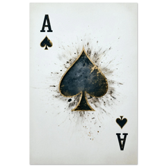 The Black Card - Premium Matte Paper Poster