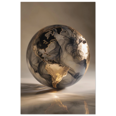 The Obsidian World - Premium Matte Paper Poster