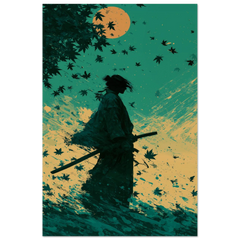 Emerald Ronin - Premium Matte Paper Poster
