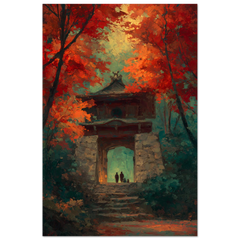 Hidden Shrine - Premium Matte Paper Poster