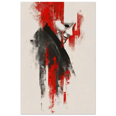 Painted Silence - Premium Matte Paper Poster