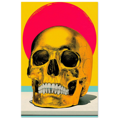 Golden Ruin - Premium Wooden Framed Poster With Premium Matte Paper