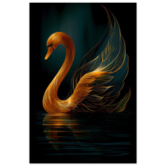 Still Water - Premium Wooden Framed Poster With Premium Matte Paper