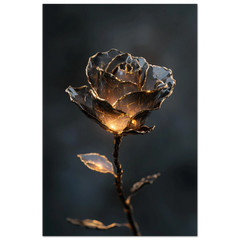The Gilded Rose - Premium Matte Paper Poster