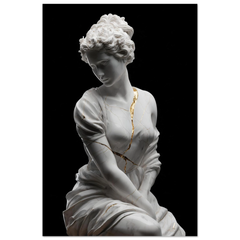The Silent Muse - Premium Matte Paper Poster