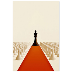 Red Carpet - Premium Wooden Framed Poster With Premium Matte Paper