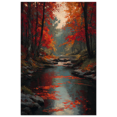 Amber River - Premium Matte Paper Poster