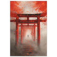 Zen Gateway - Premium Matte Paper Poster