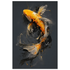 Golden Ascent - Premium Matte Paper Poster