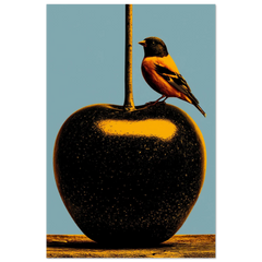 Black Cherry - Premium Wooden Framed Poster With Premium Matte Paper