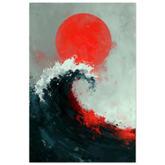 Ocean Fury - Premium Matte Paper Poster