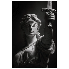 Blind Justice - Premium Matte Paper Poster