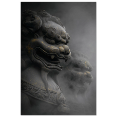 Temple Guardian - Premium Matte Paper Poster
