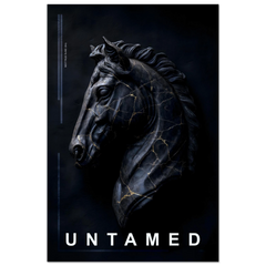 The Onyx Stallion - Premium Matte Paper Poster